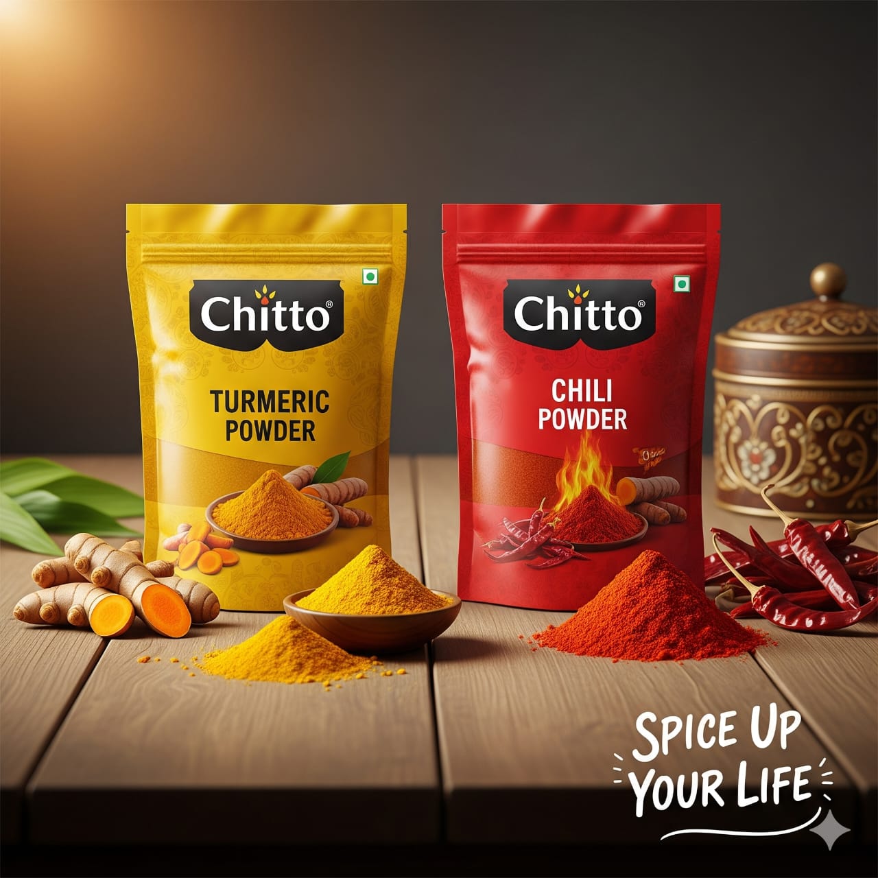 হলুদ গুড়া